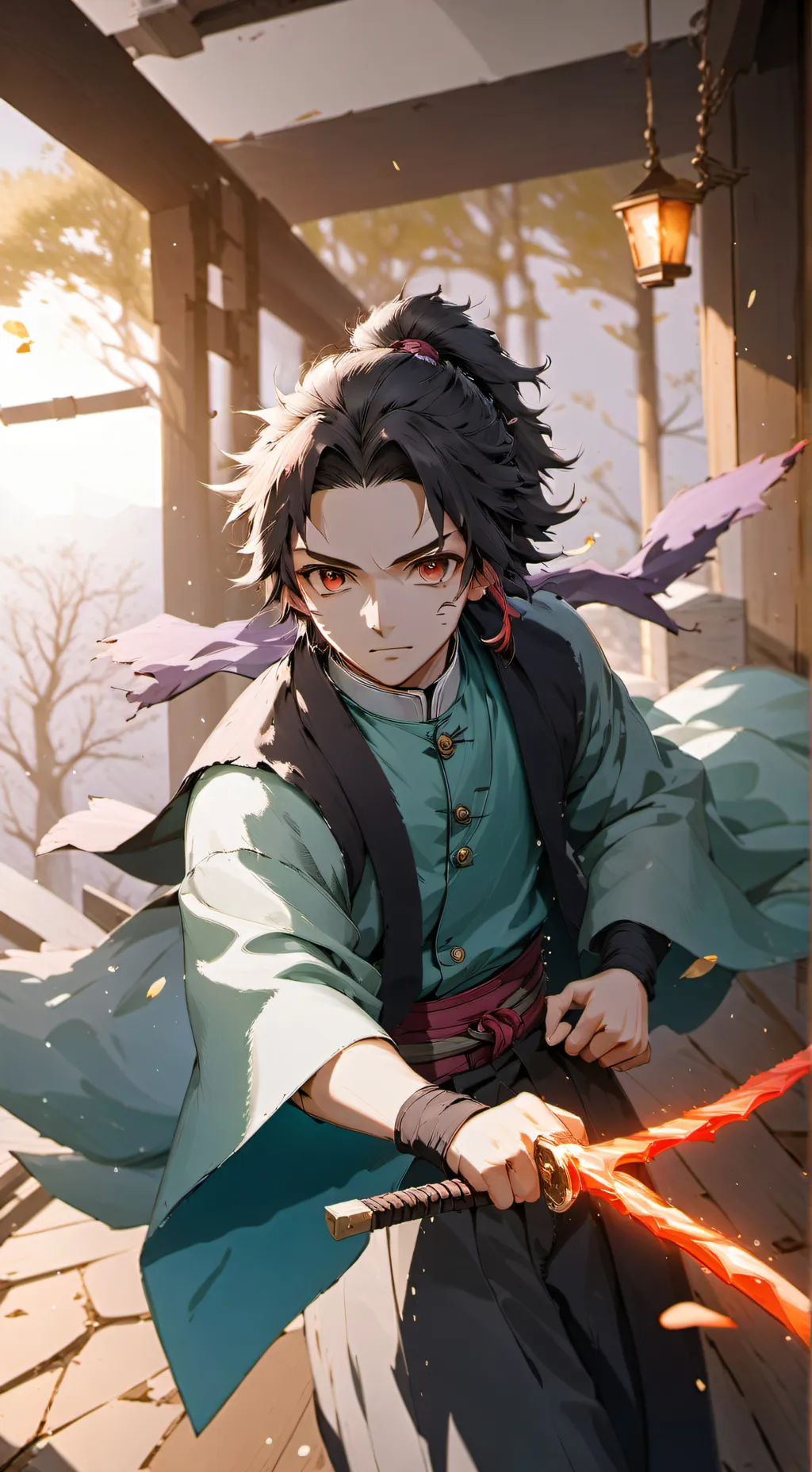 ai character: Tanijro background