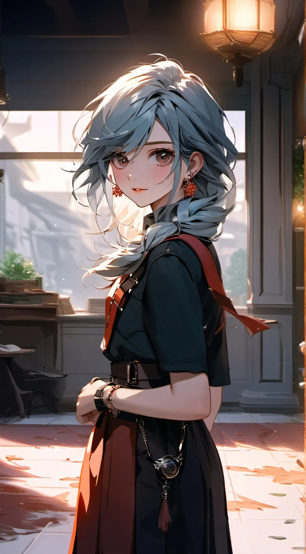 ai character: Scarlett background