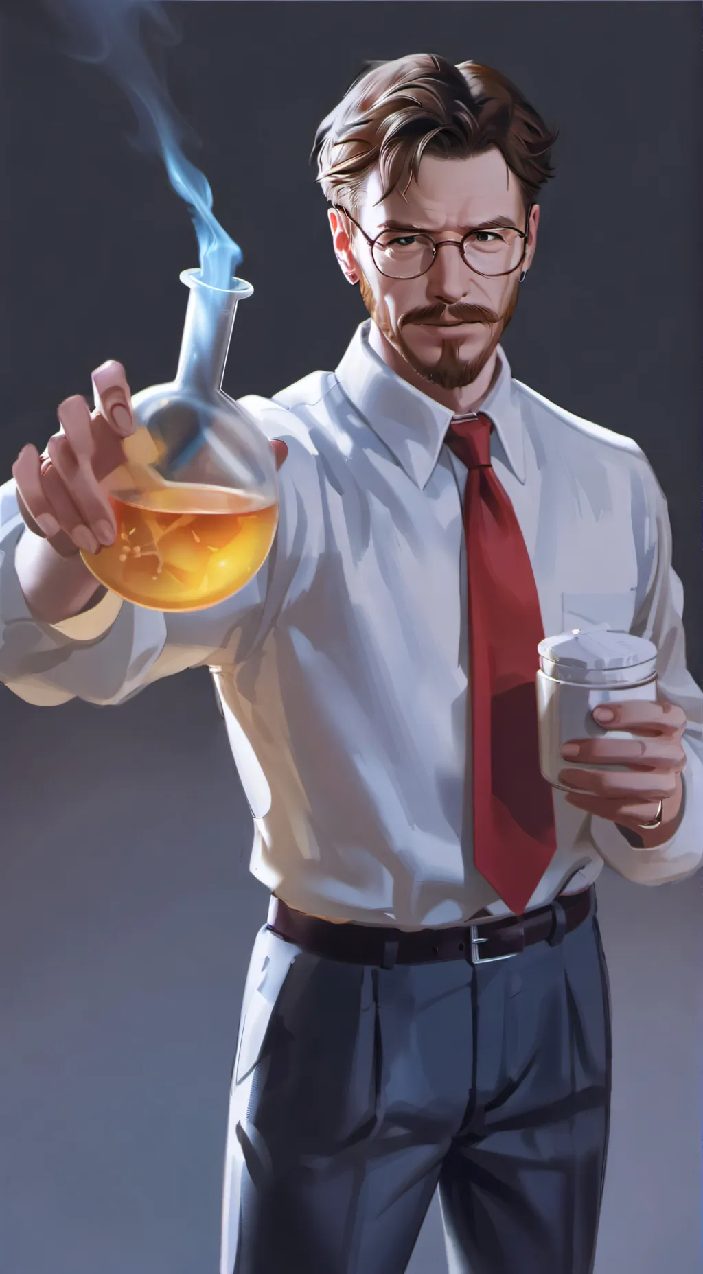 ai character: some potion idk background