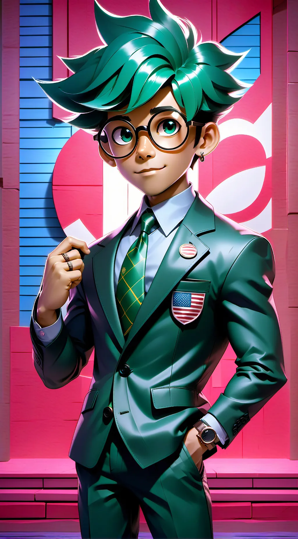 ai character: Matthew Sauvage  background