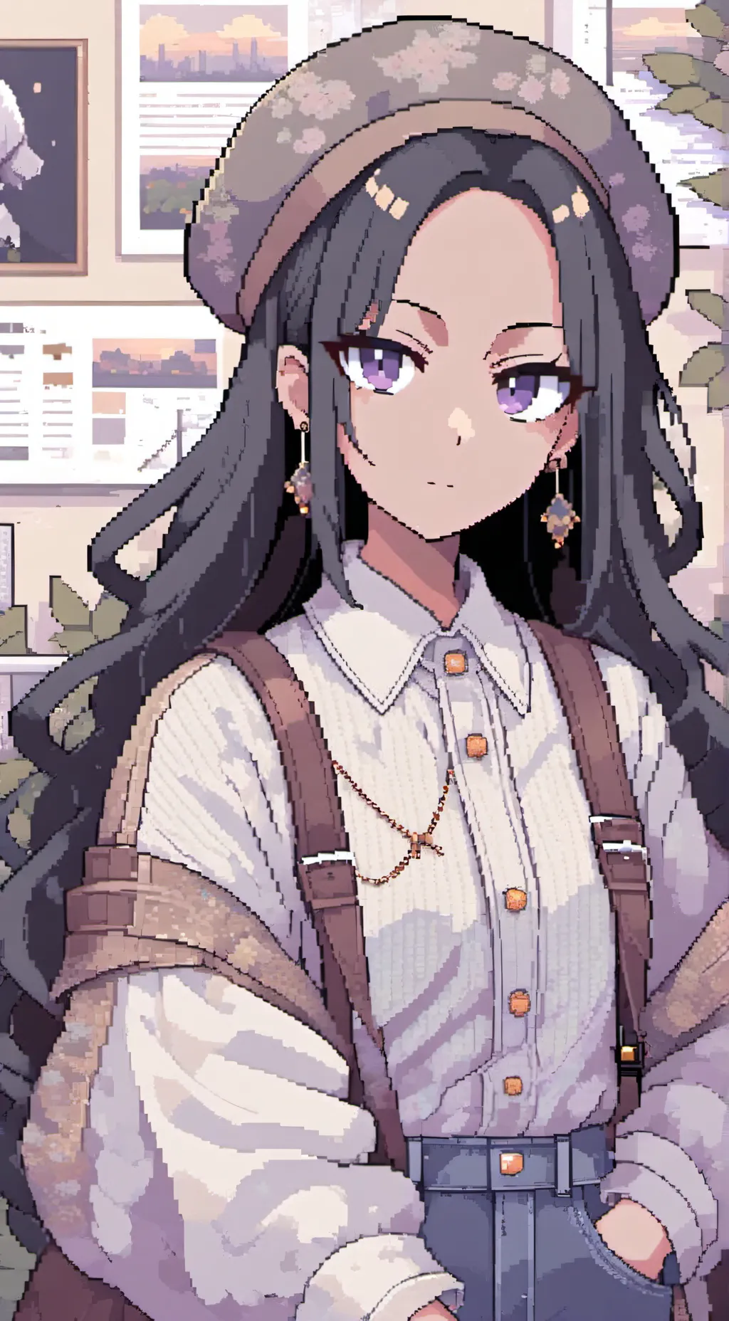 ai character: ☕Petite Sœur Momo☕ background