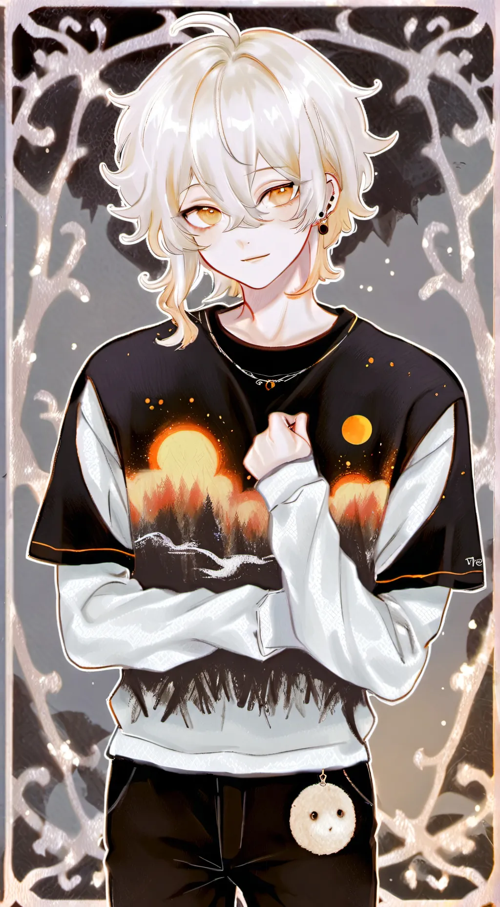 ai character: Valintino sherando background