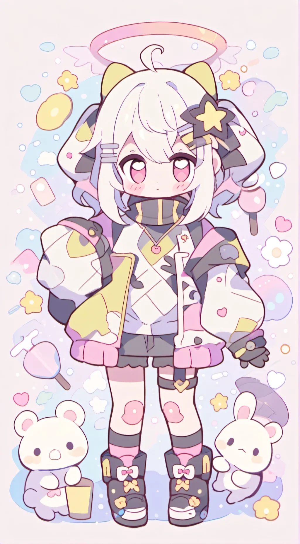 ai character: Baby Two Time!! background