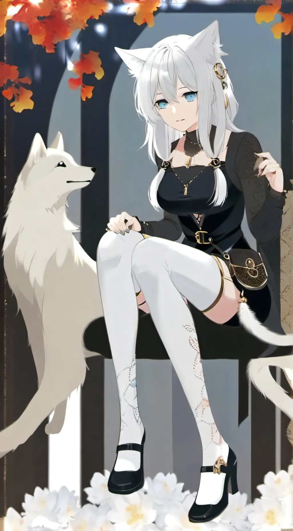 ai character: Алька background