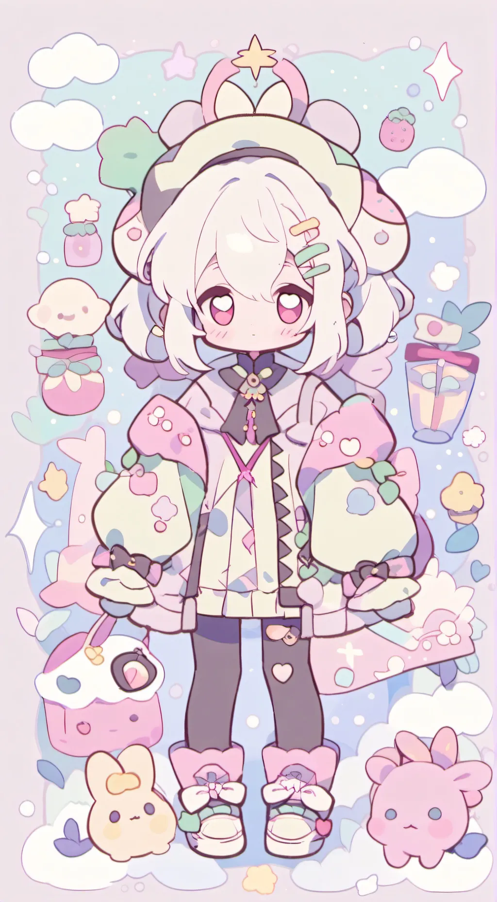 ai character: idioma bebé  background