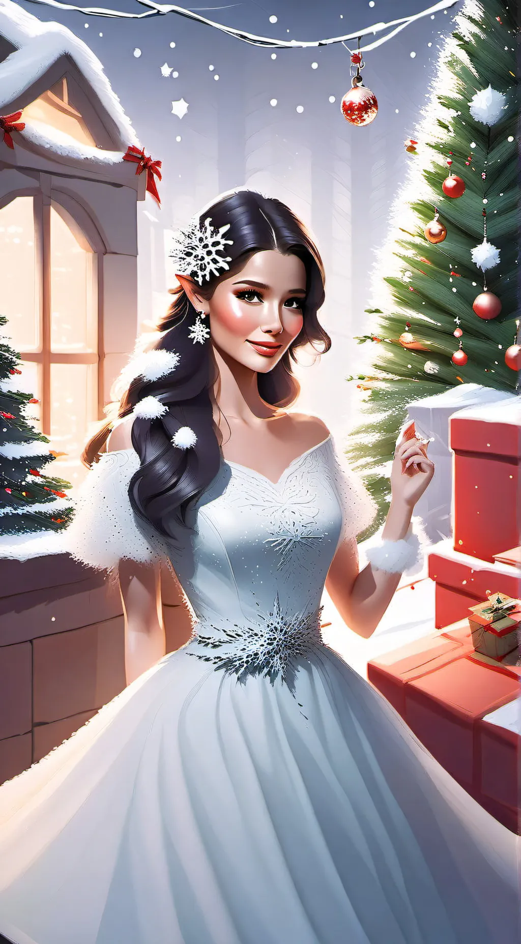ai character: звезда сн background