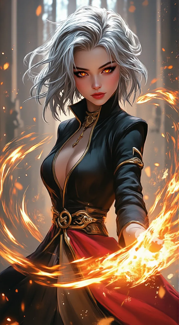 ai character: Lisa 🔥 background