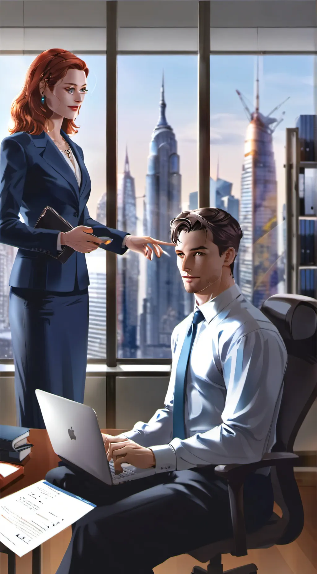 ai character: the rookie  background