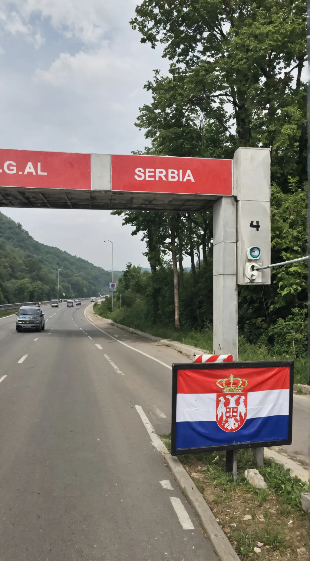 ai character: Serbia 🇷🇸 background