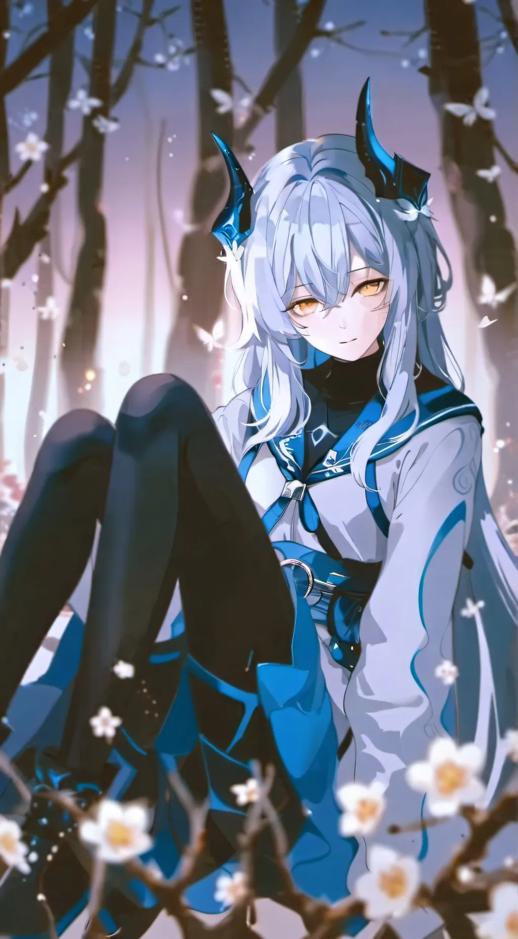 ai character: 🩵💙~HH~💙🩵 background