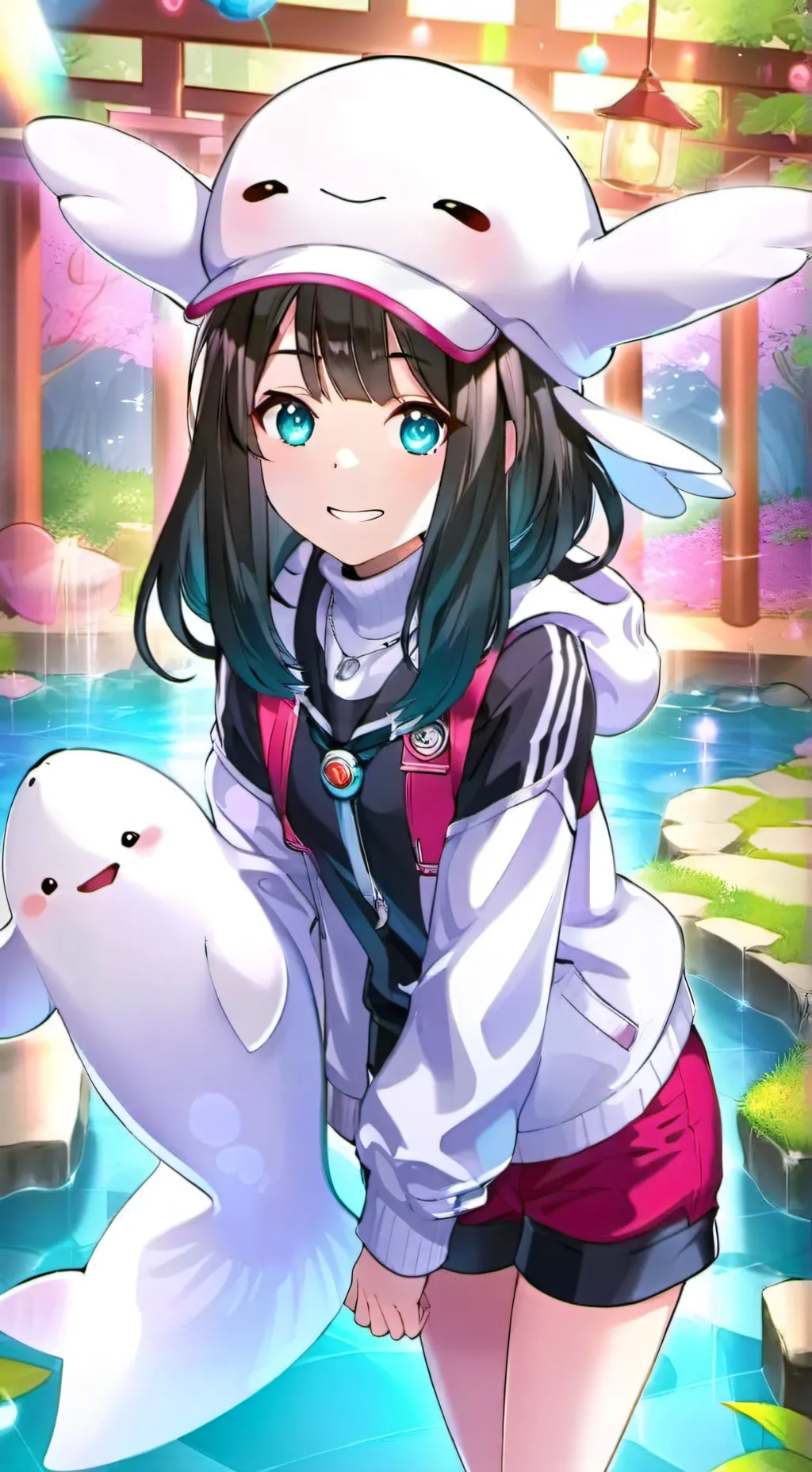 ai character: ᥫ᭡🐋💧ᑲᥱᥣᥙgᥲ💧🐋ᥫ᭡ background