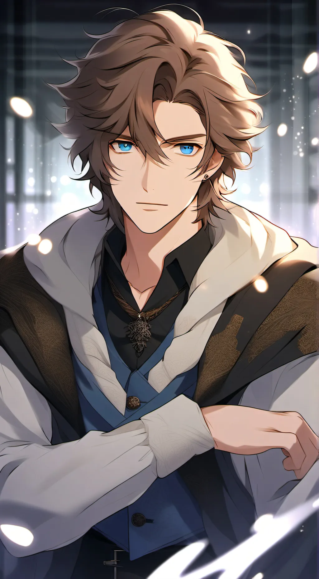 ai character: Haden  background