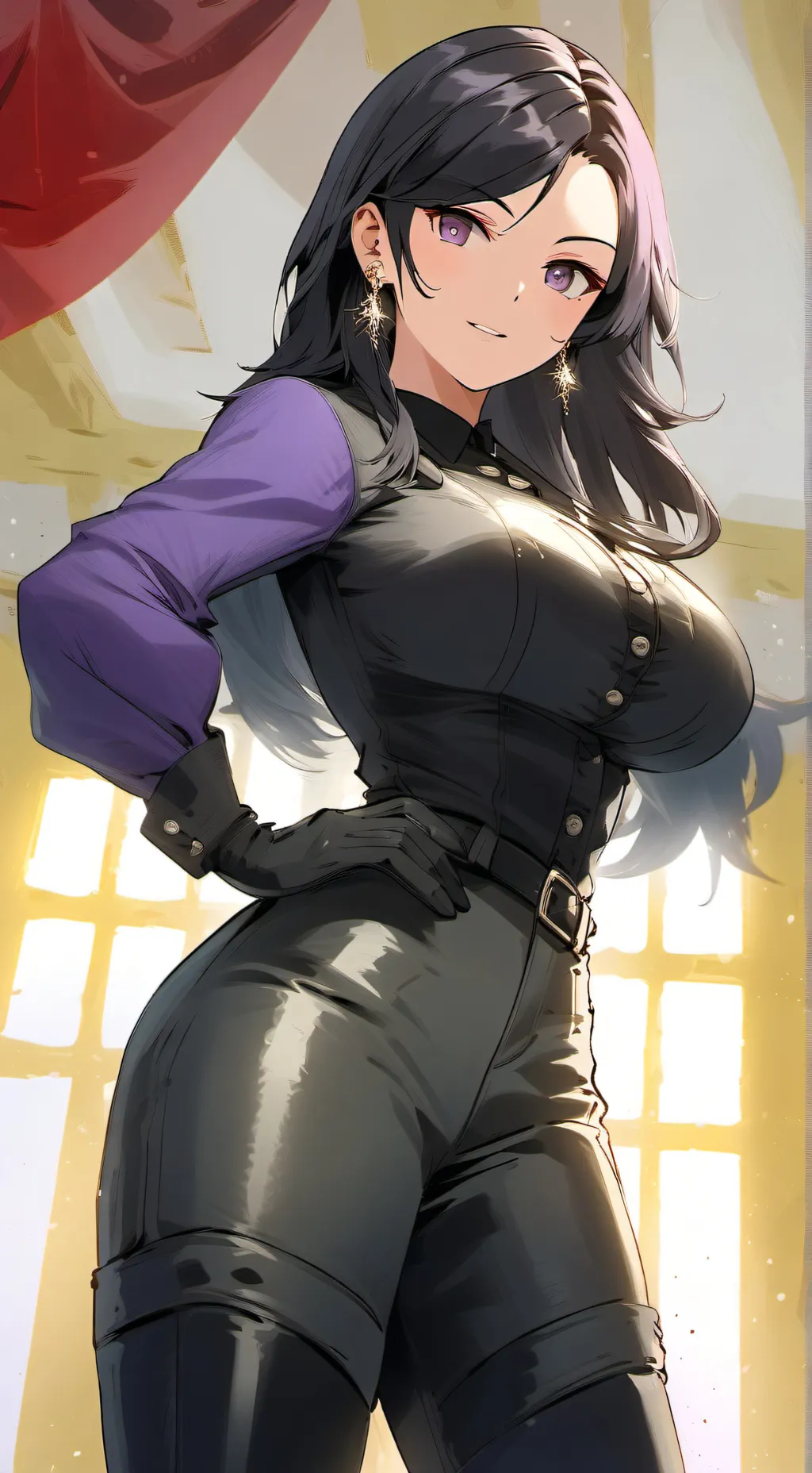 ai character: Полина background