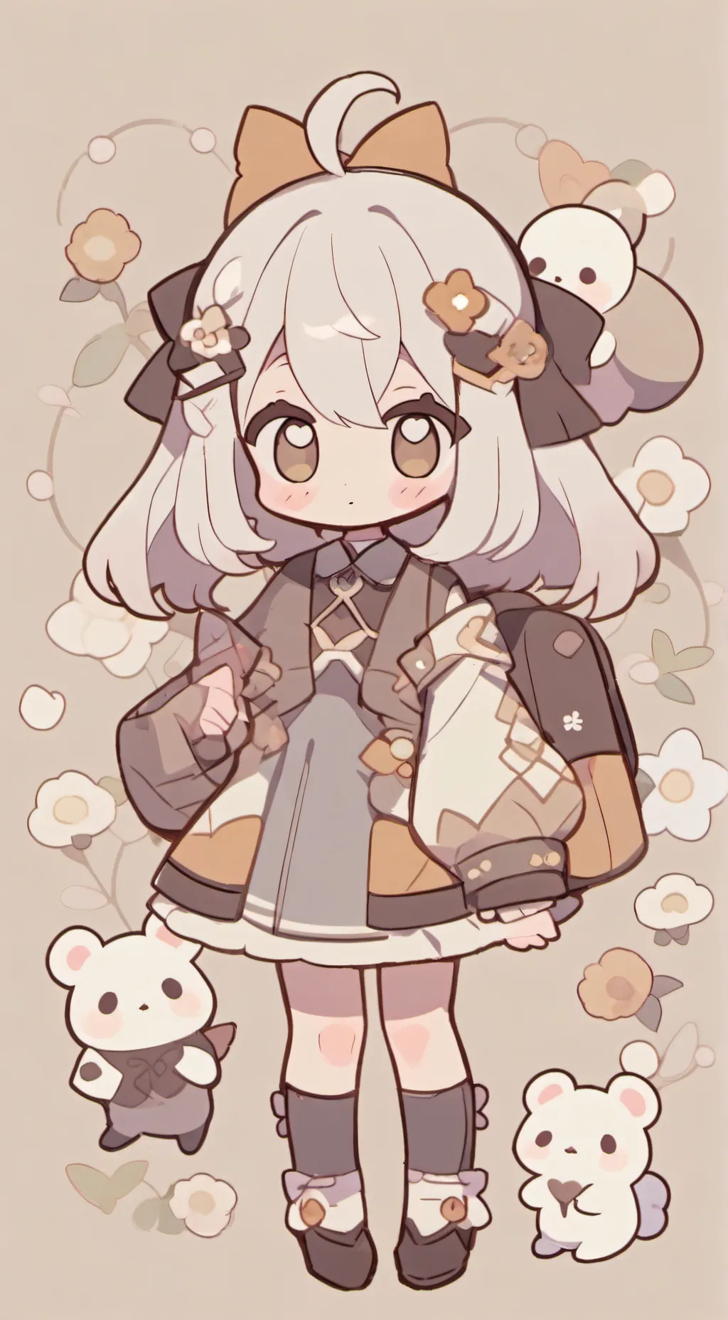 ai character: соня background