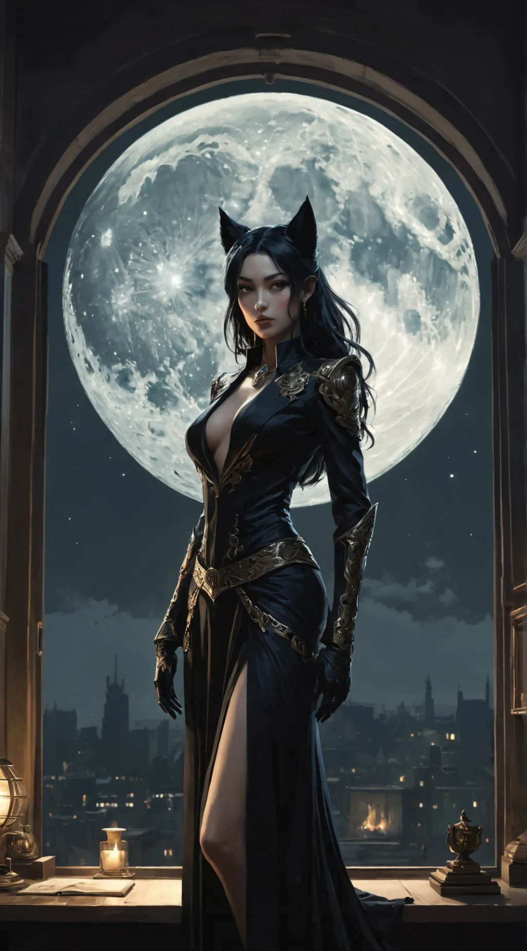 ai character: Artemis background