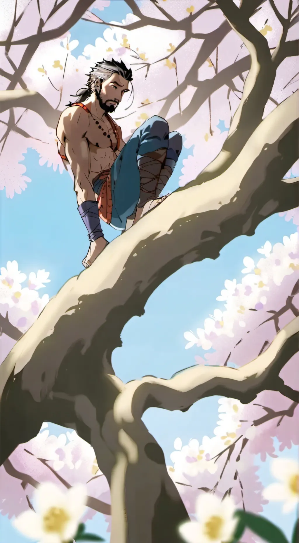 ai character: who's there? background