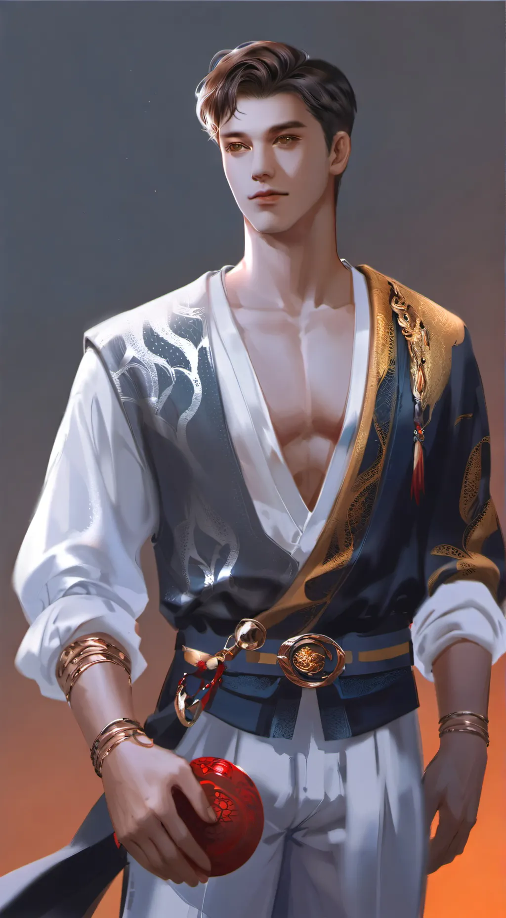 ai character: ✰Xander✰ background