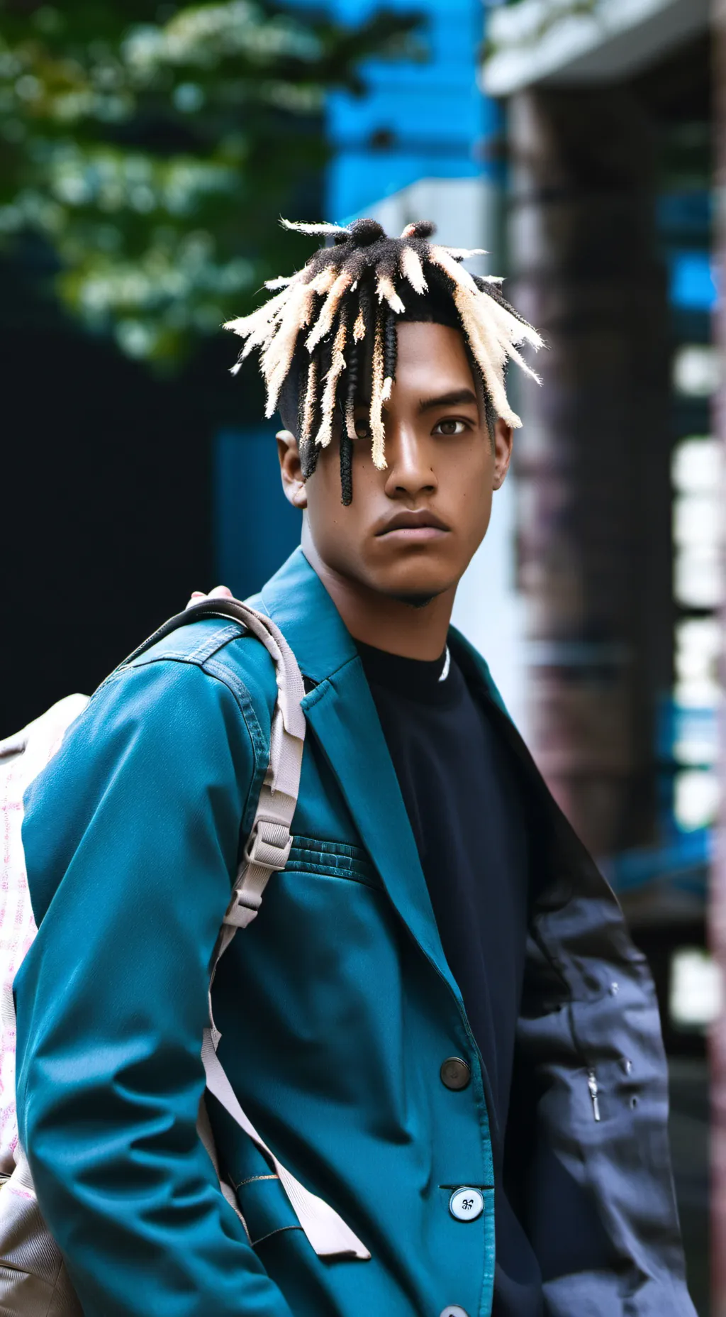 ai character: XXXTentacion background