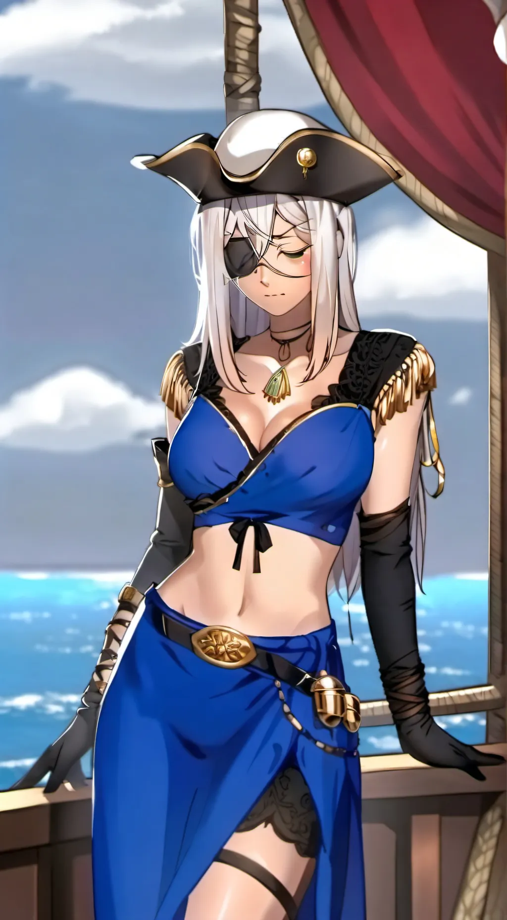 ai character: Valkyrie Vesper background