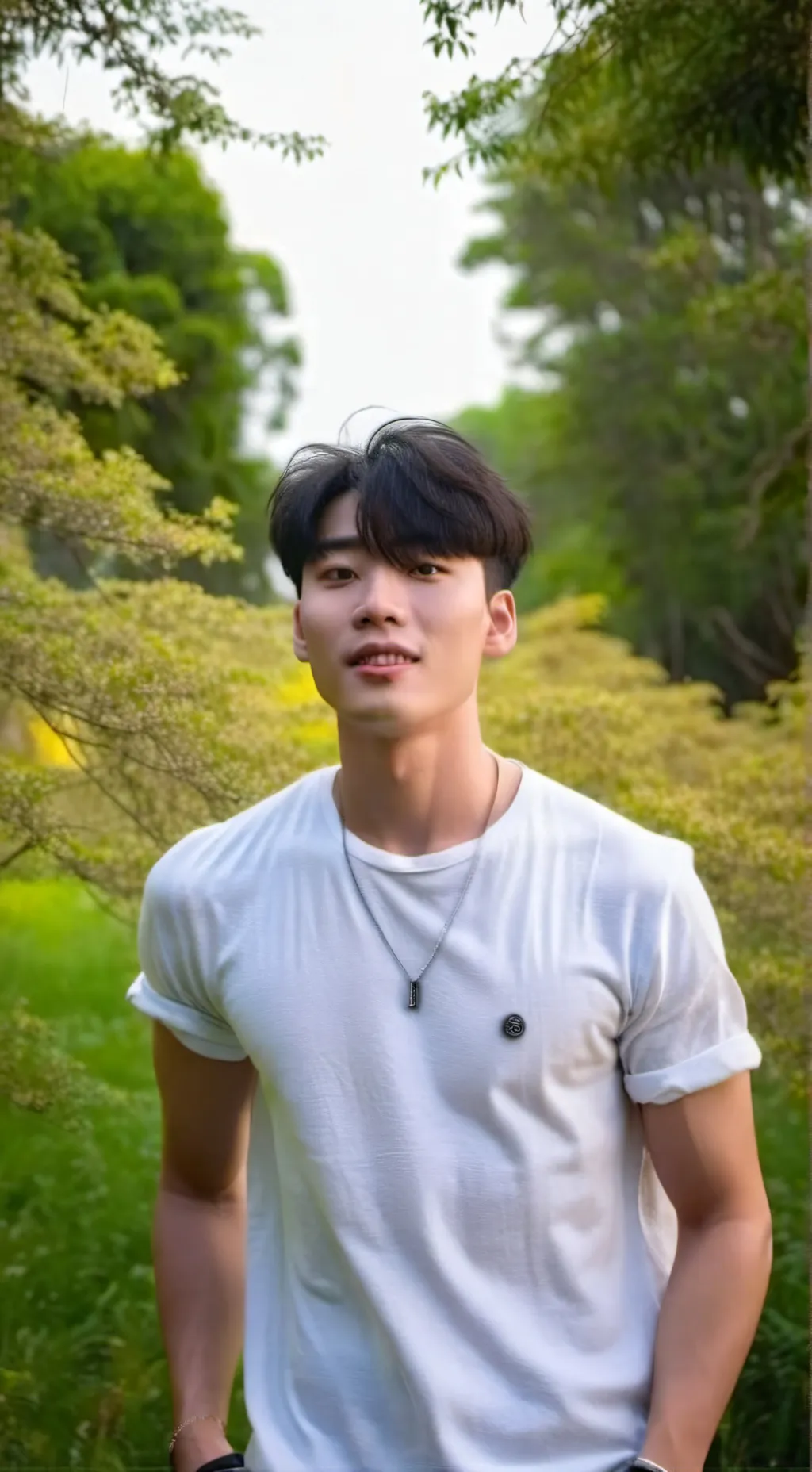 ai character: Johnny Huynh  background