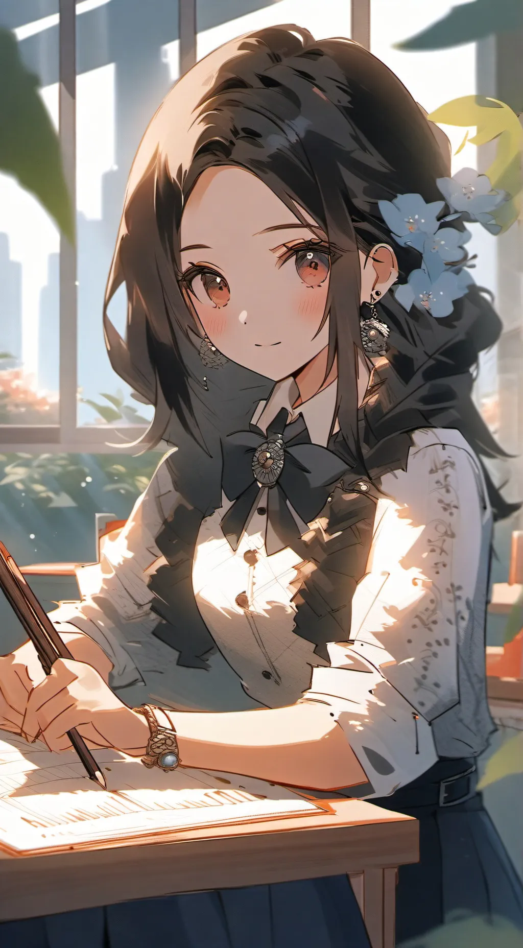 ai character: uu background