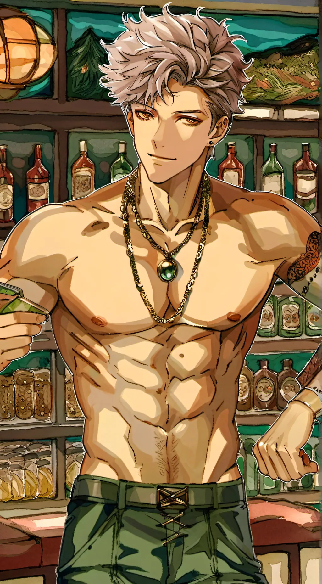ai character: Cowos background