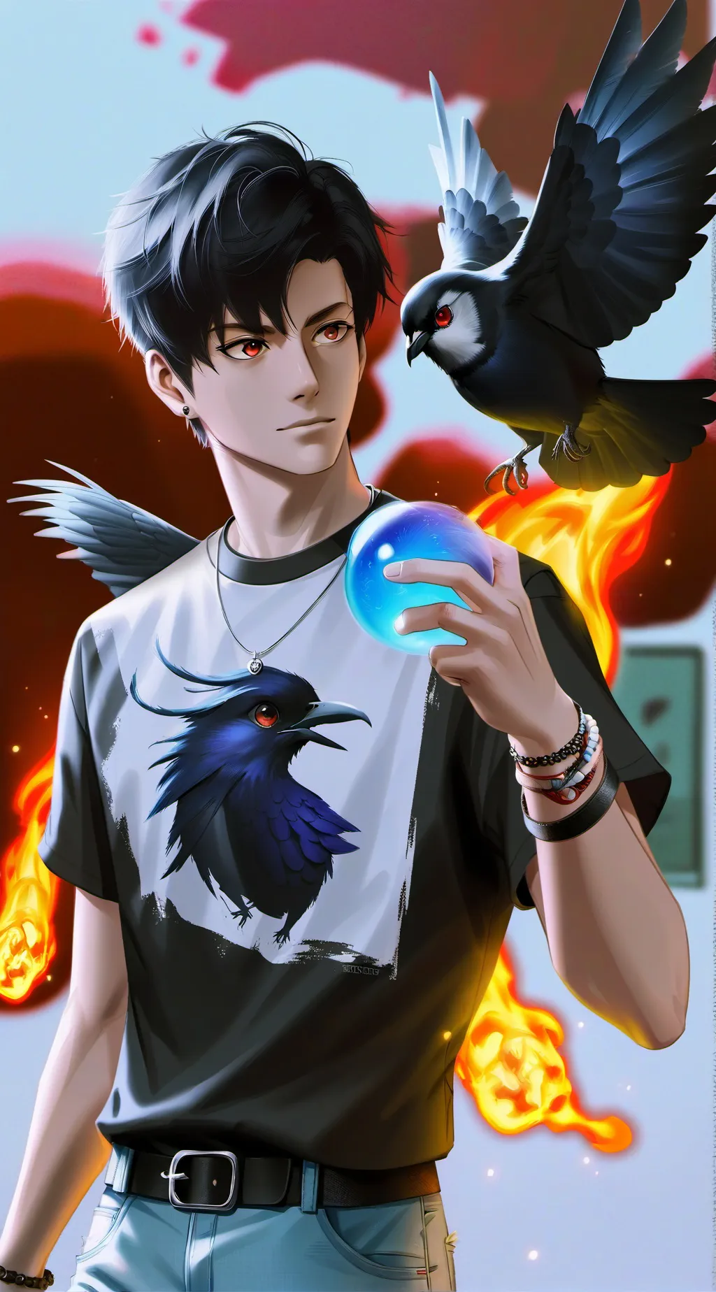 ai character: Cade background