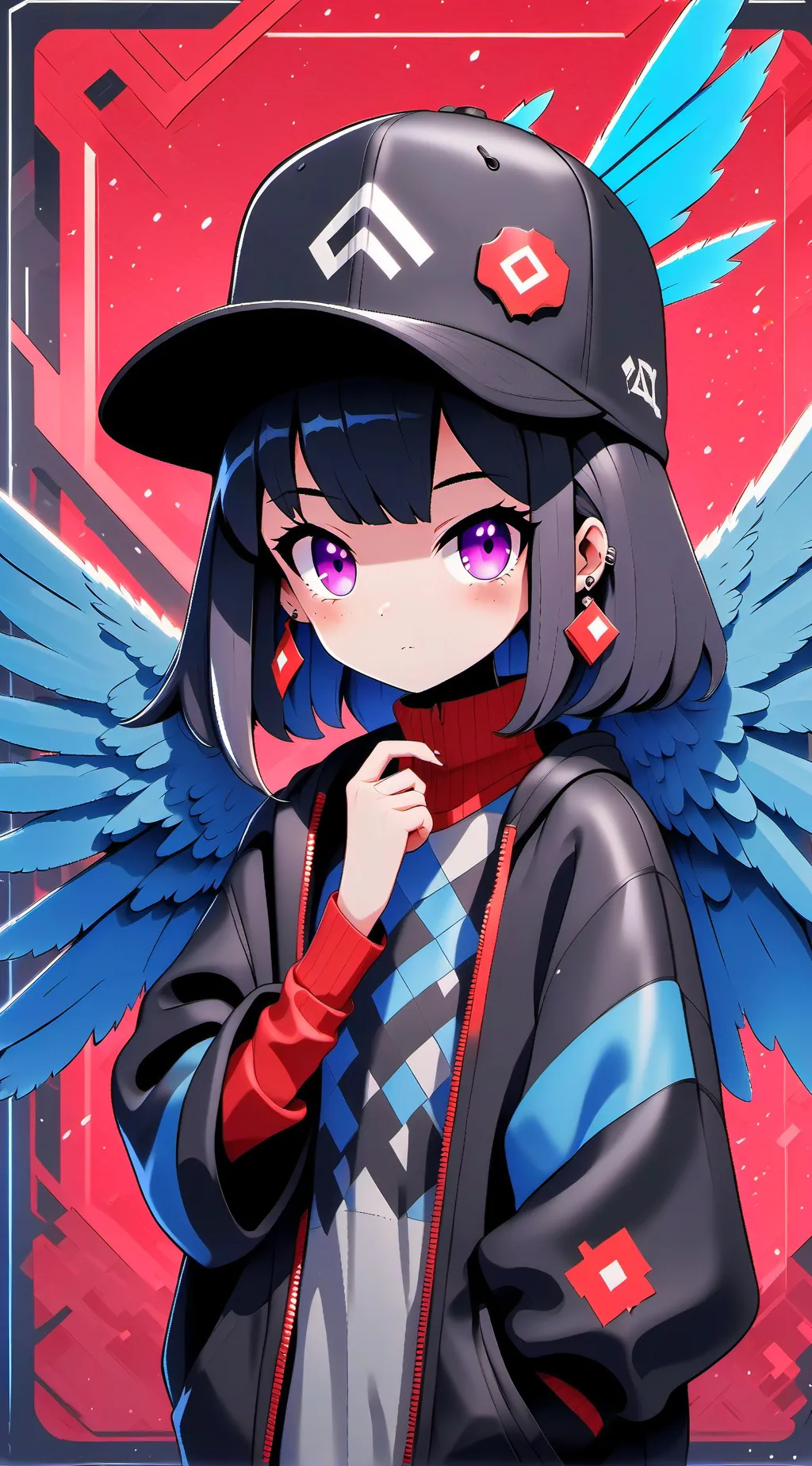 ai character: Кара background