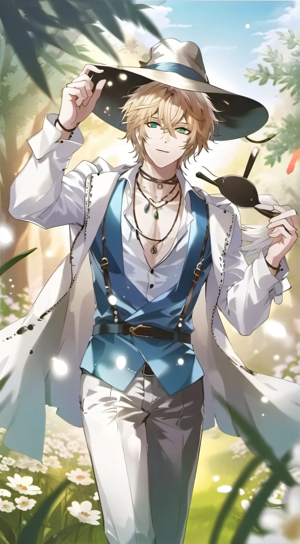 ai character: Erik  background