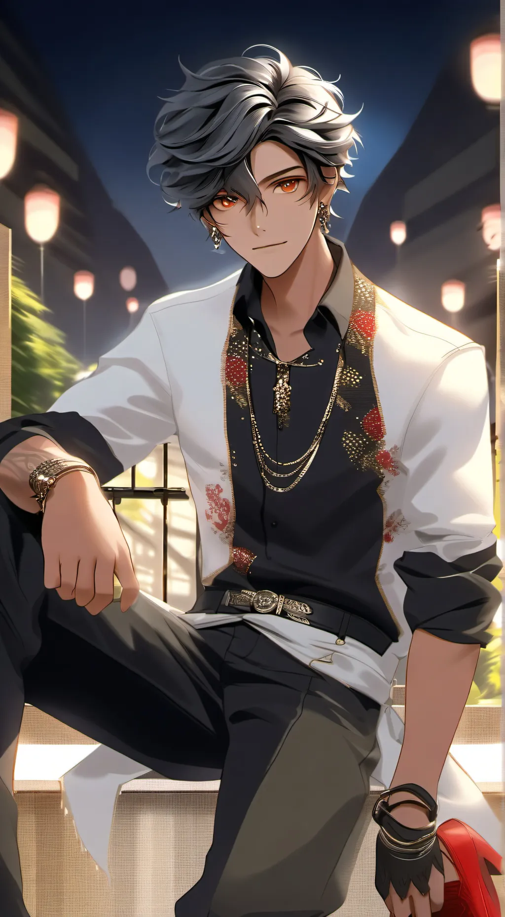ai character: Gabriel Agreste background