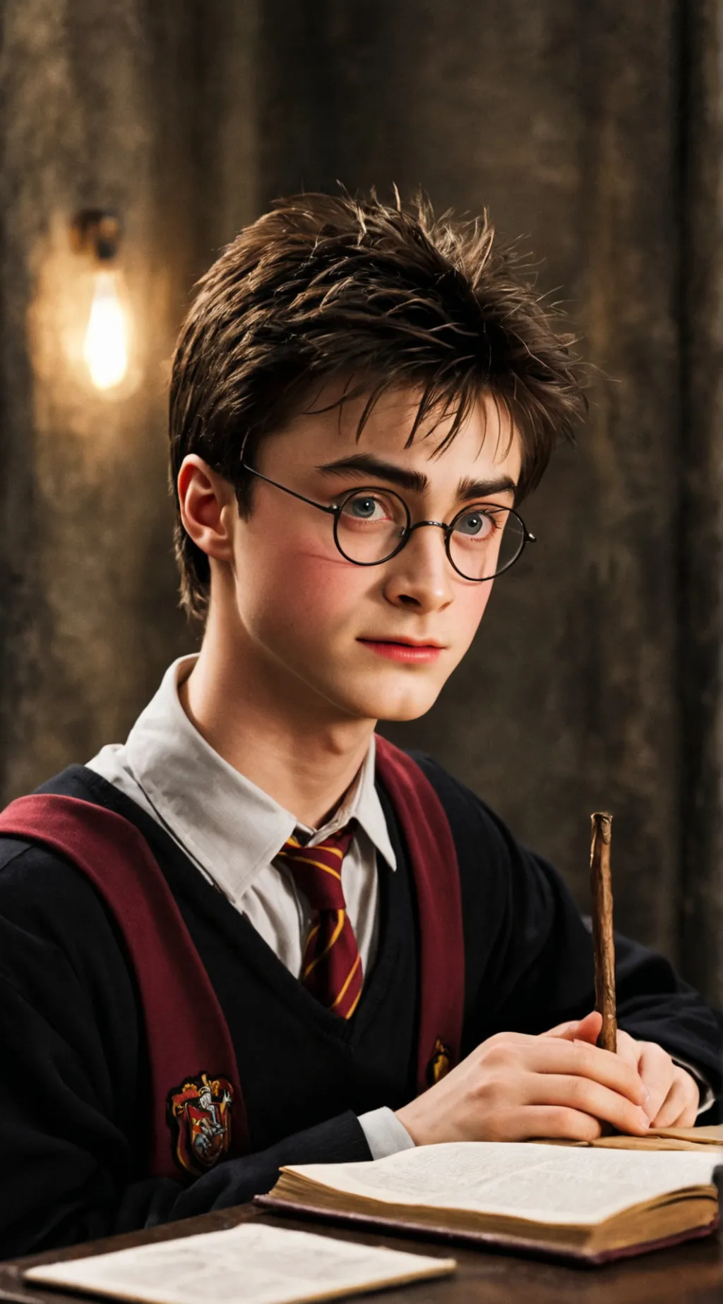 ai character: Harry Potter background