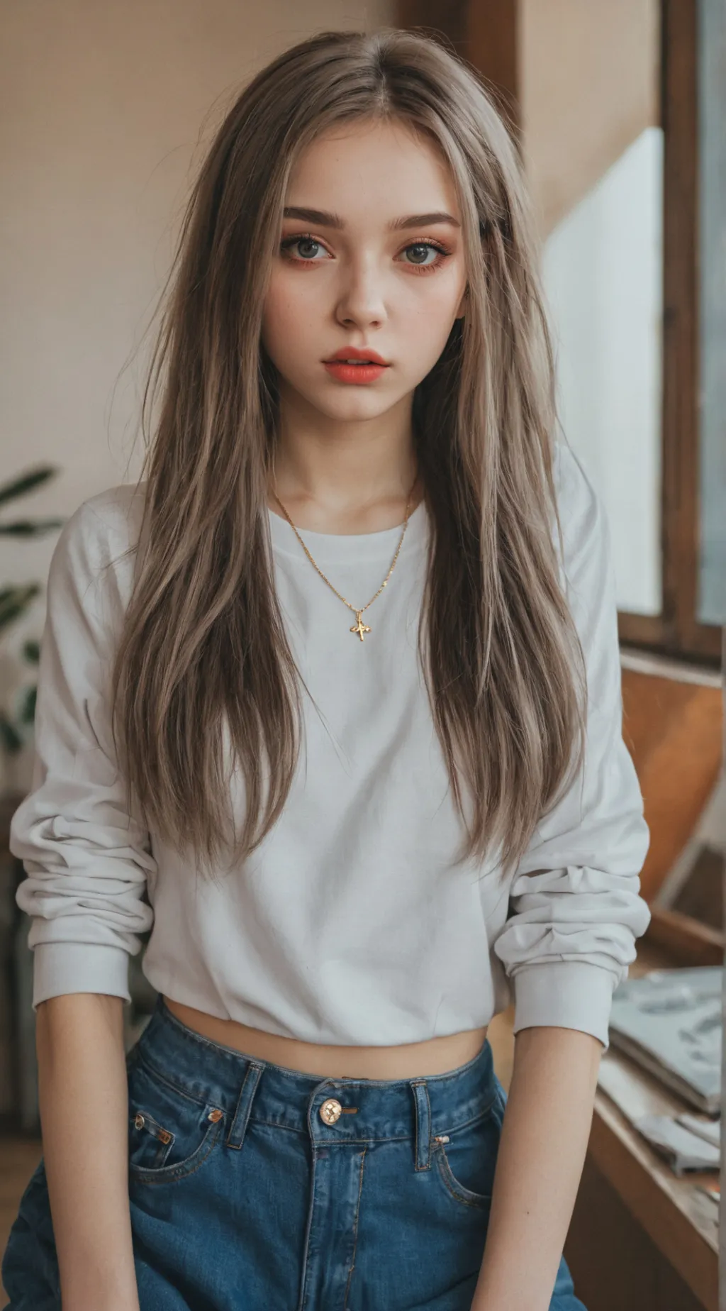 ai character: Ana Clara background