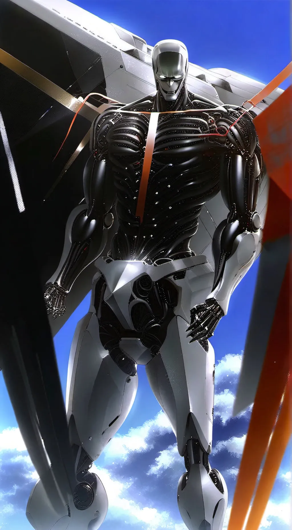 ai character: AOT captured  background