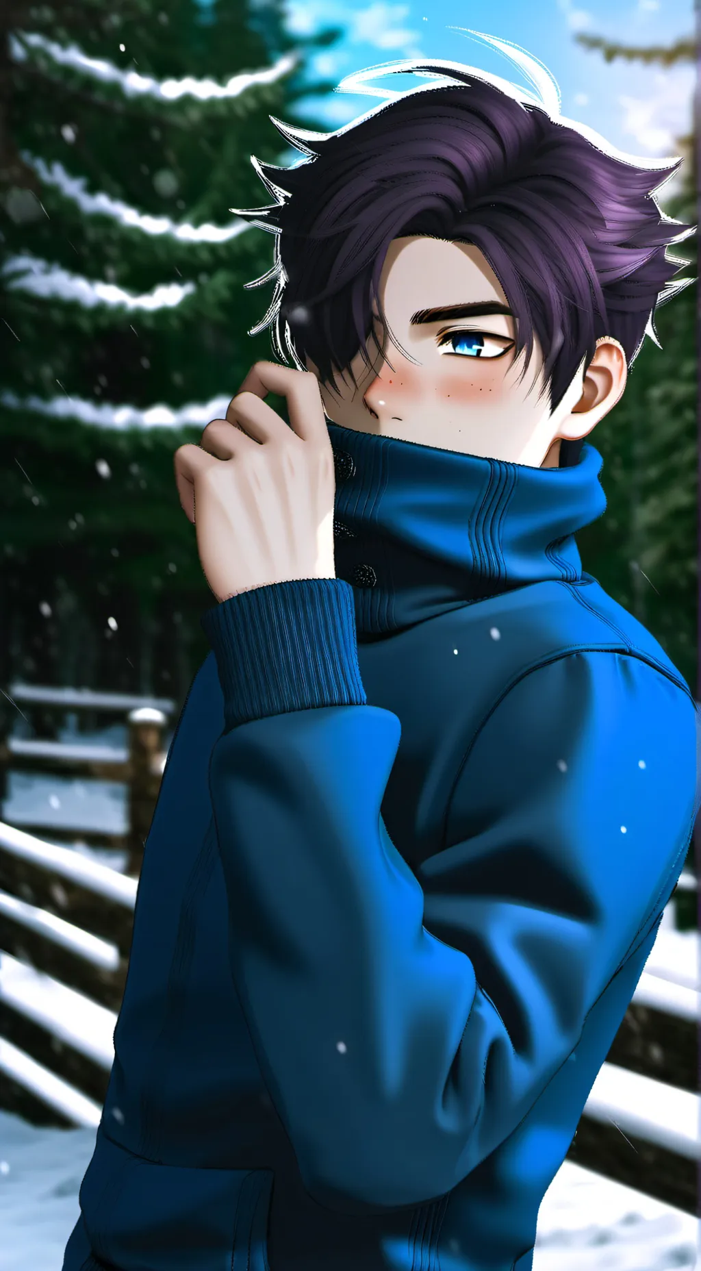 ai character: Zane background