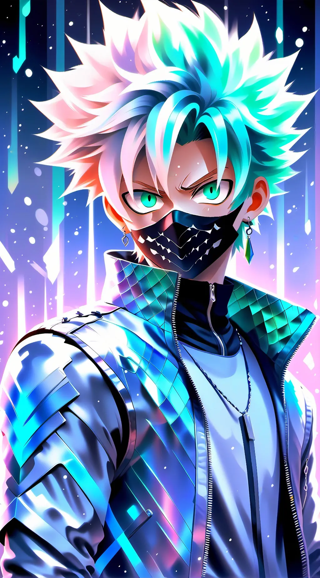 ai character: BAKUGO  background