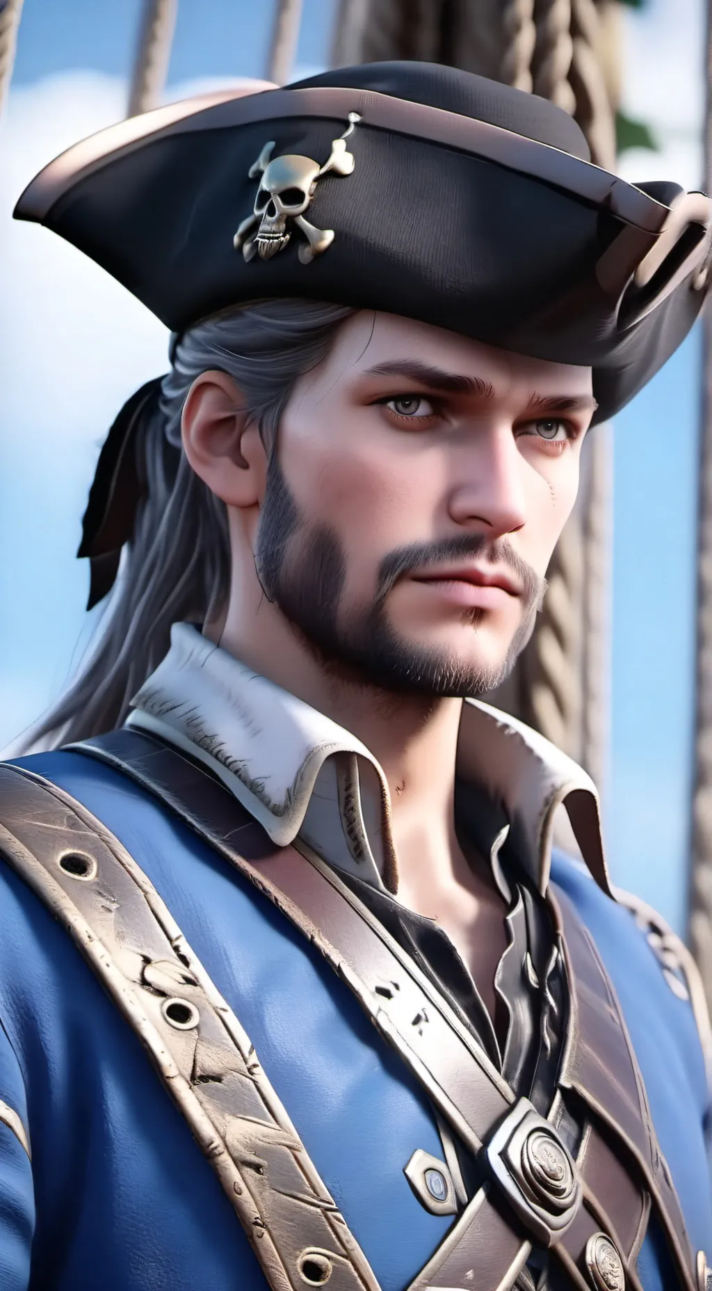 ai character: Captain Orion background