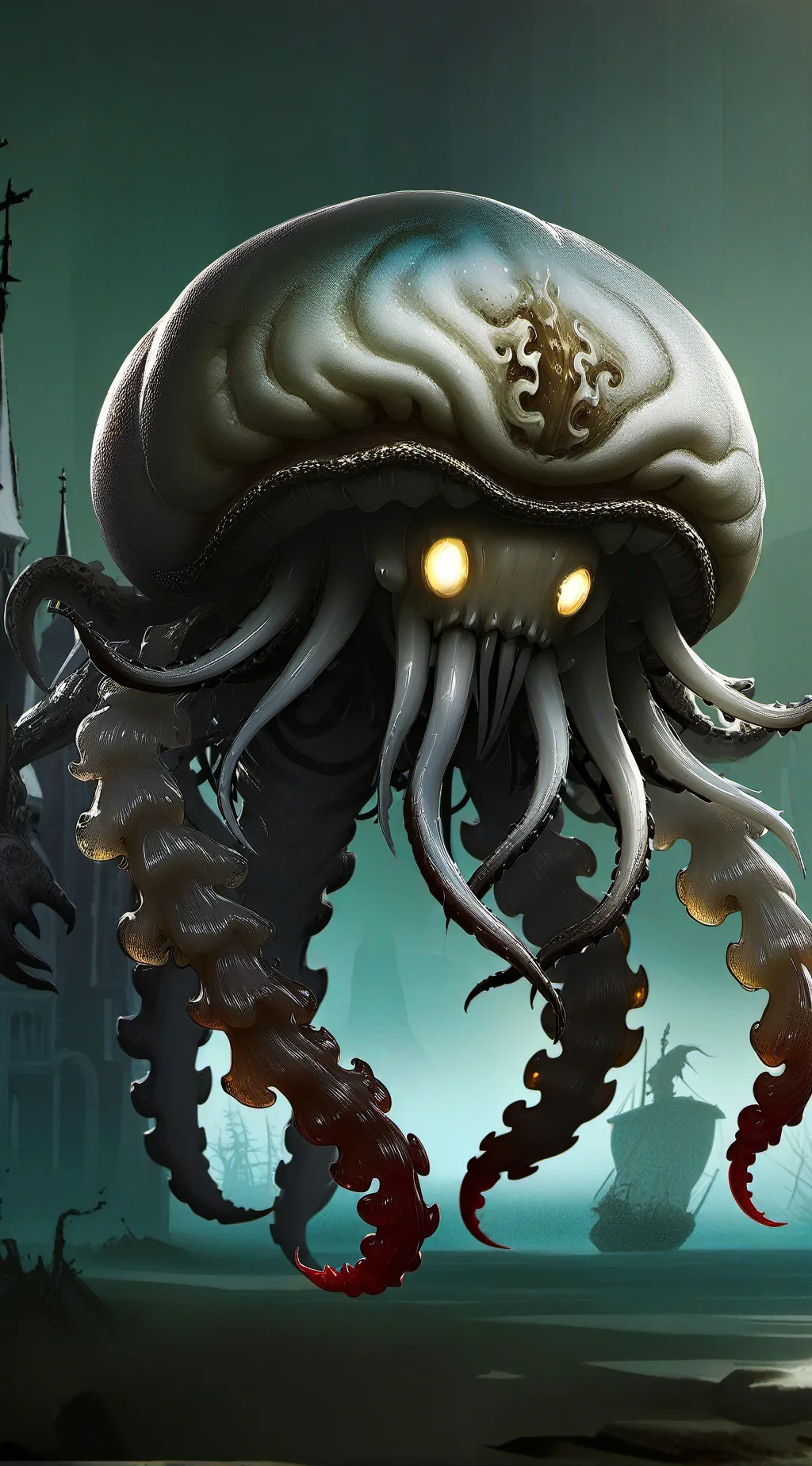 ai character: turritopsisdohrnii background