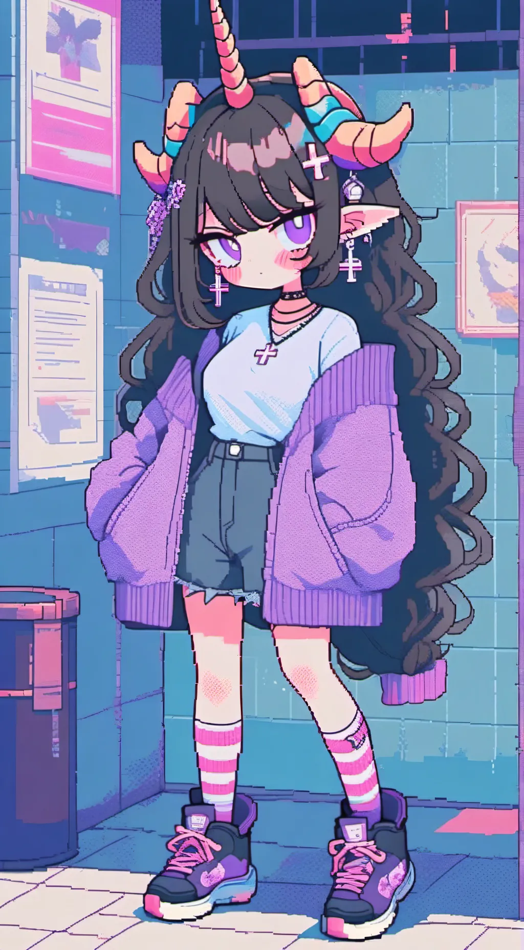 ai character: Laís  background
