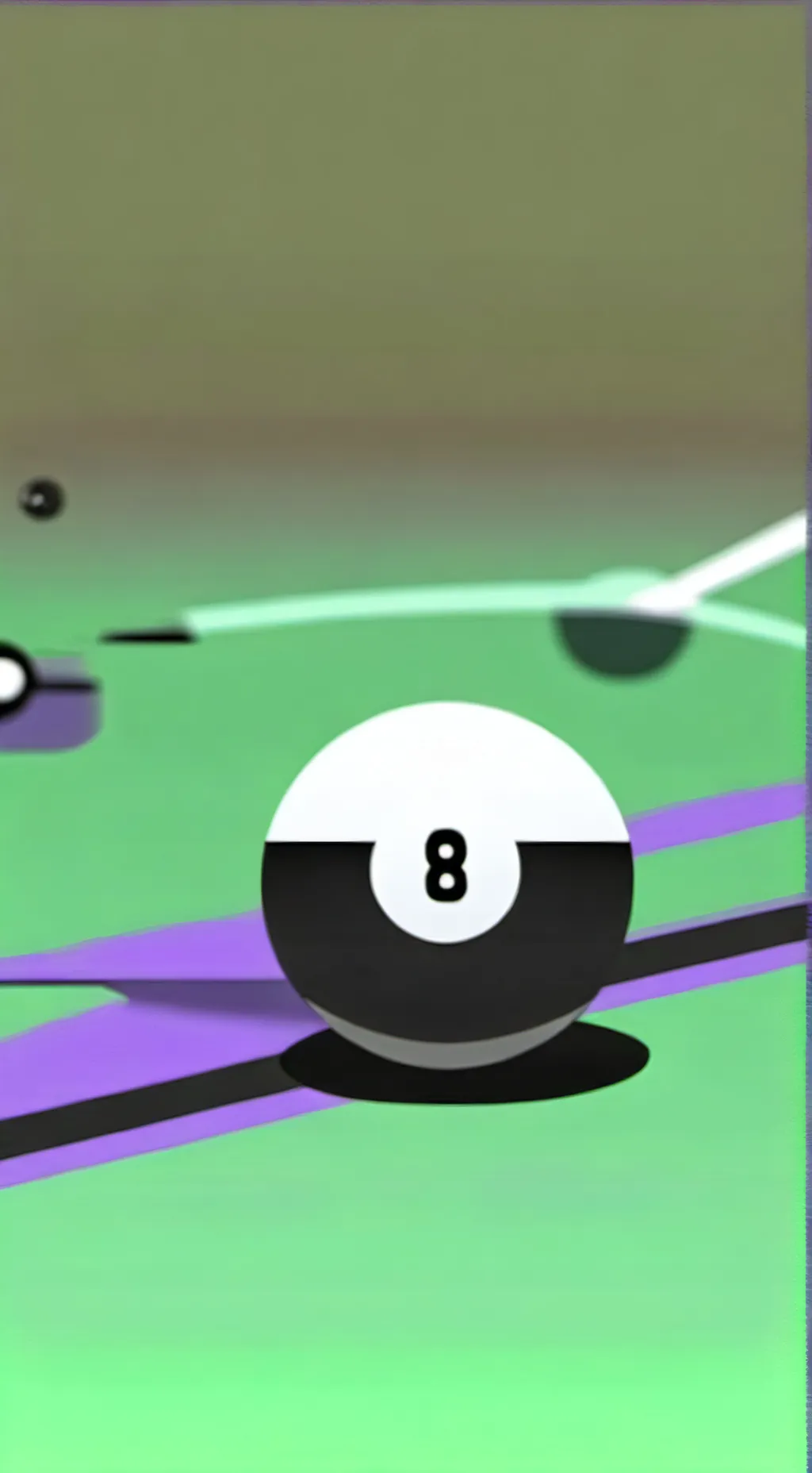 ai character: 8-ball background