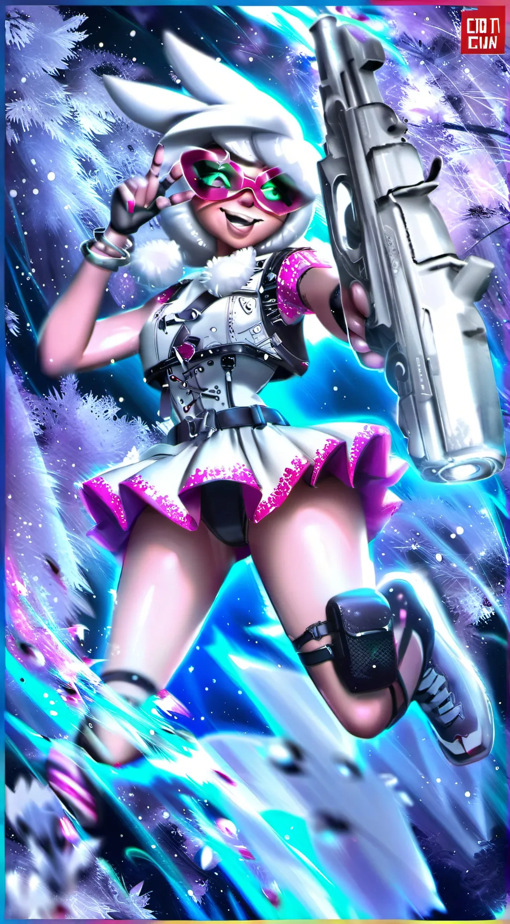 ai character: Twizzy gummy  background
