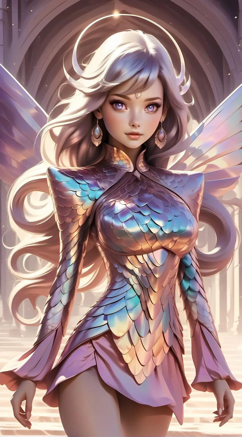 ai character: mergirl  background