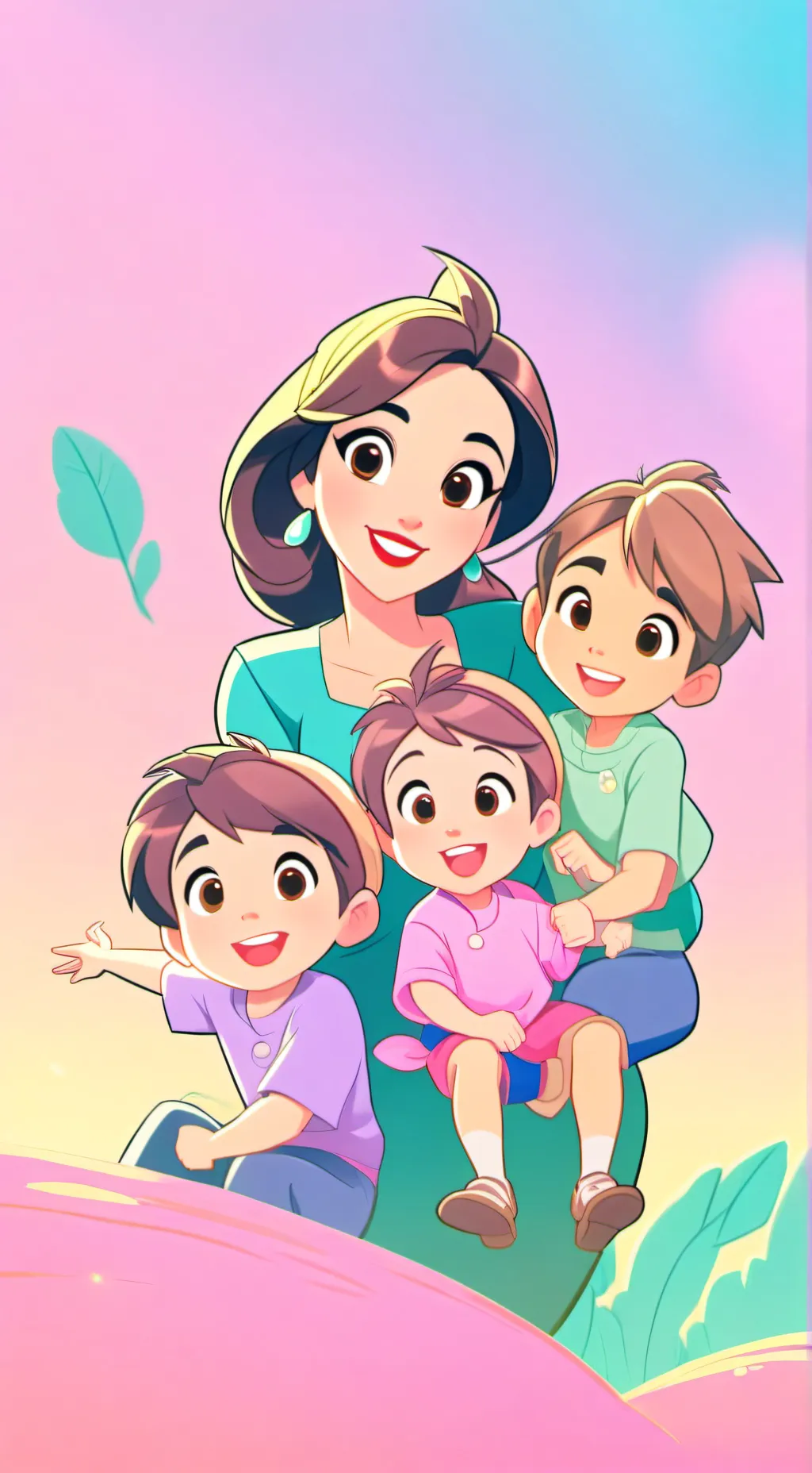 ai character: Your family.  background