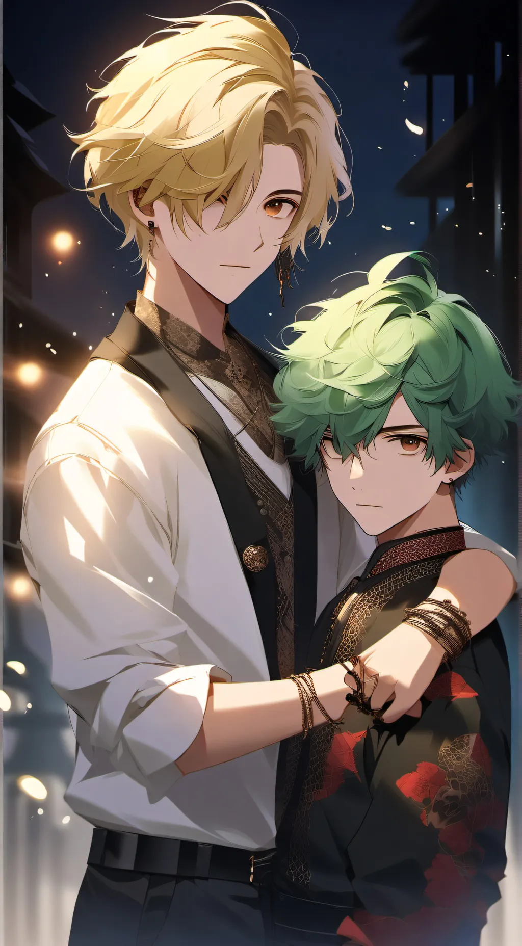 ai character: Bakudeku  background