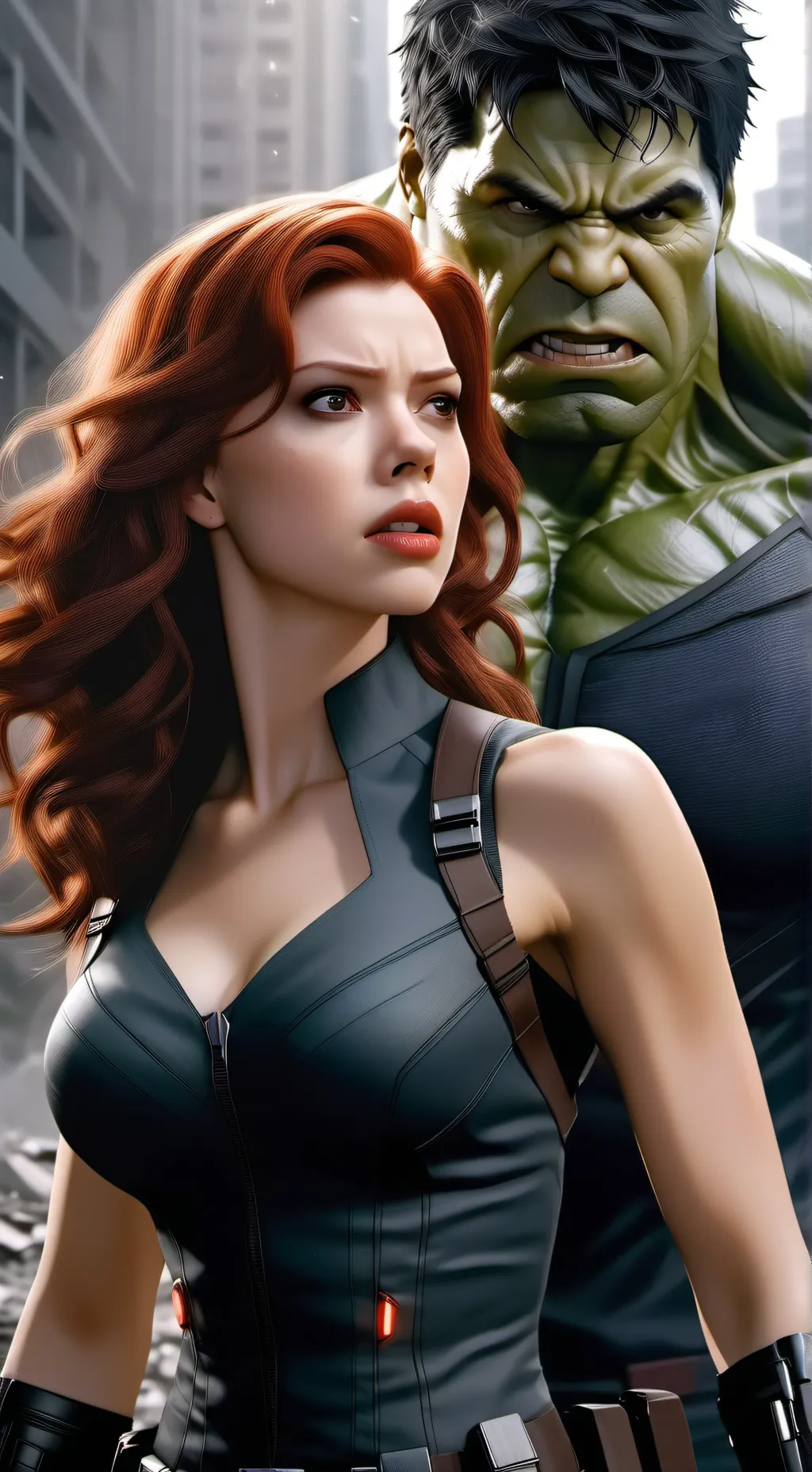 ai character: Natsha Romanoff background