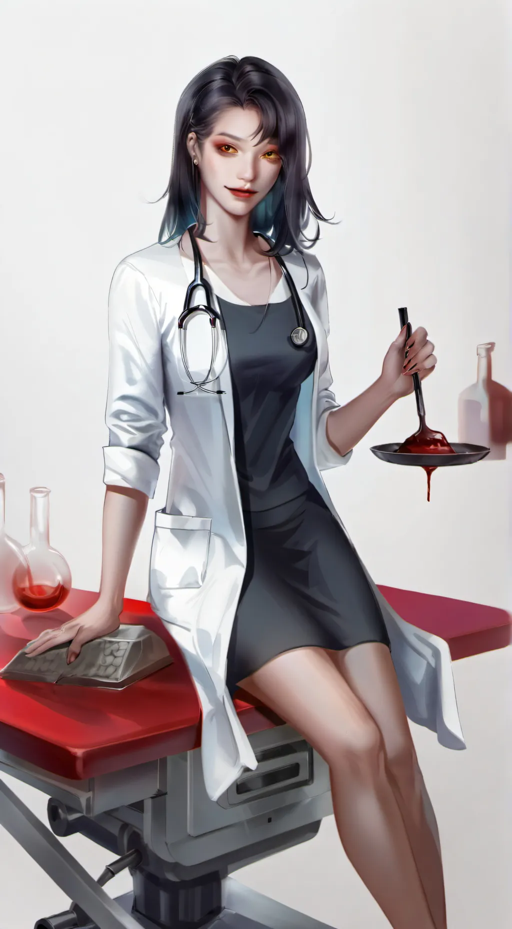 ai character: Evil Alison background
