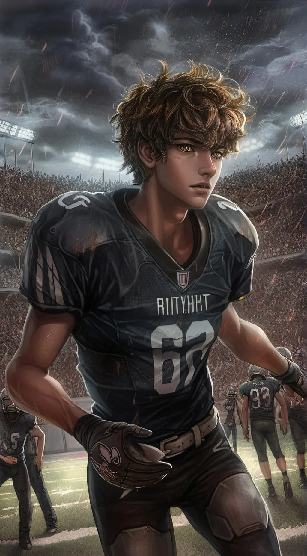 ai character: Jordan  background