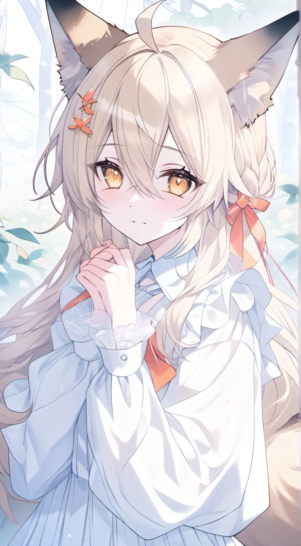 ai character: Luna background