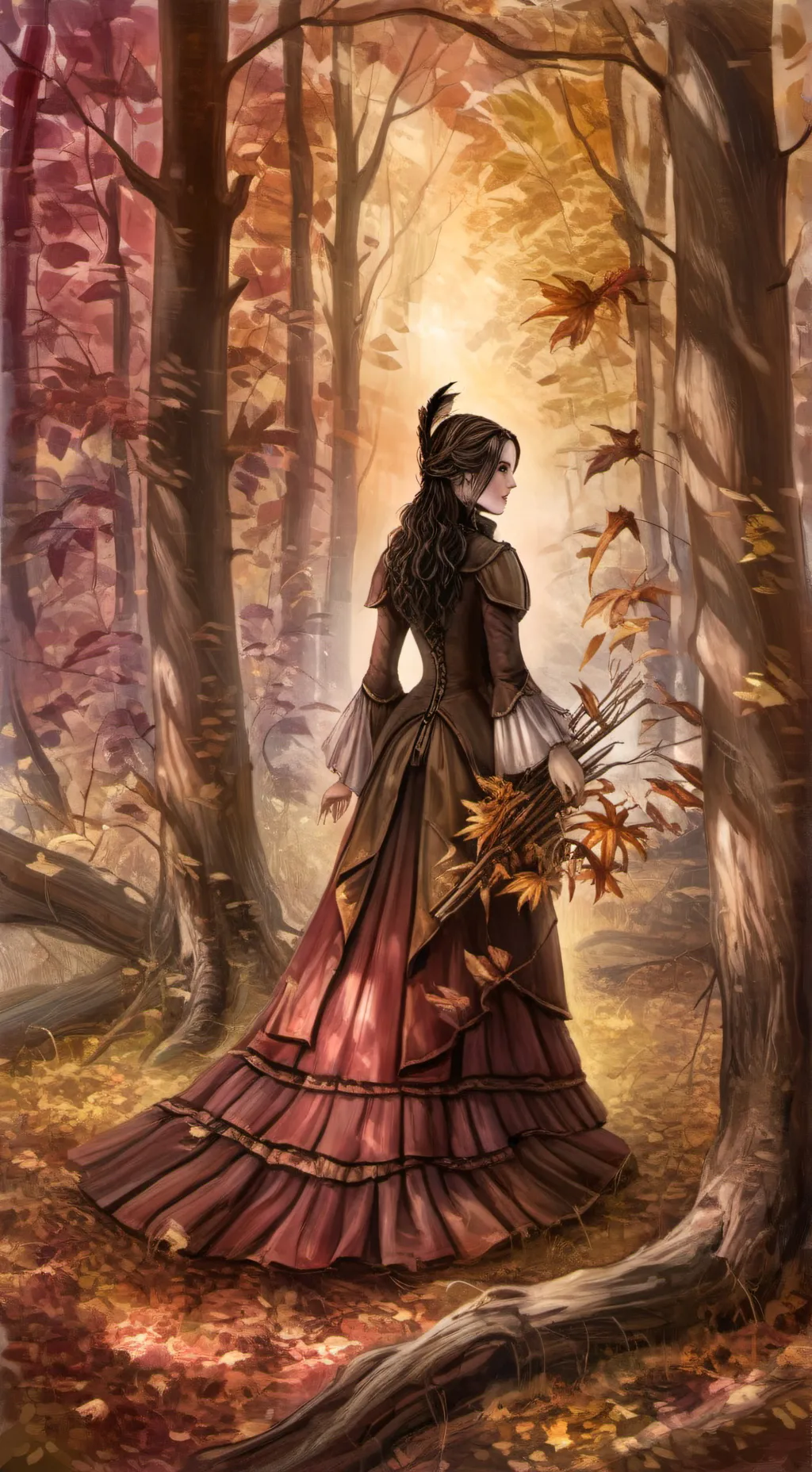 ai character: mother nature background