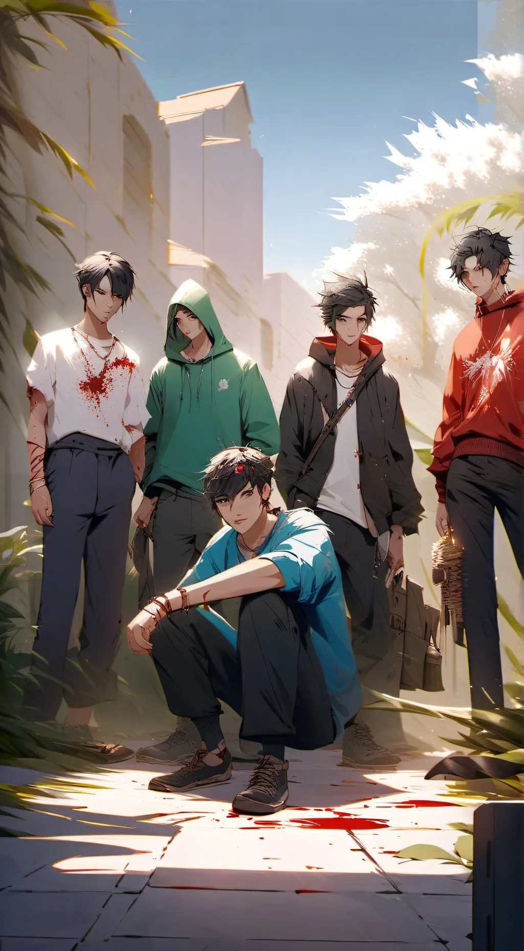 ai character: Gang?? background