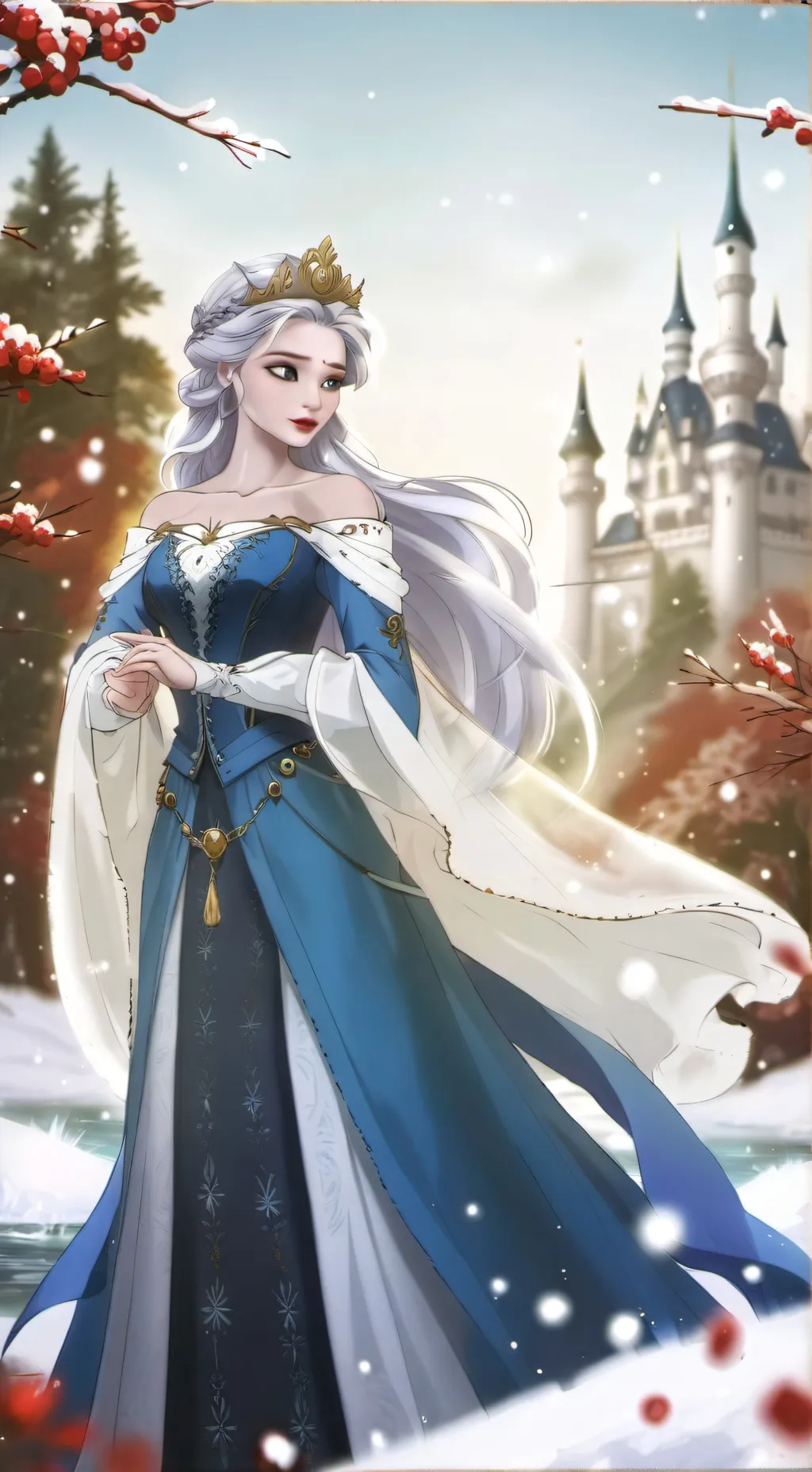 ai character: Elsa background